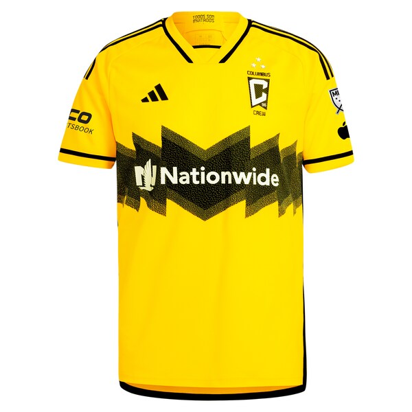 Darlington Nagbe Columbus Crew adidas 2024 The Home Kit Authentic Player Jersey - Yellow