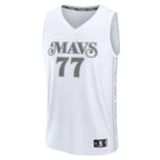 Luka Dončić Dallas Mavericks  Youth 2024/25 Fast Break Player Jersey - City Edition - White