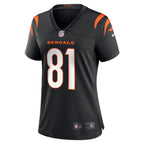 Jermaine Burton Cincinnati Bengals Nike Women's  Game Jersey -  Black