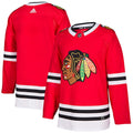 Chicago Blackhawks adidas Home Authentic Blank Jersey - Red