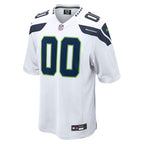 Seattle Seahawks Nike Custom Game Jersey - White