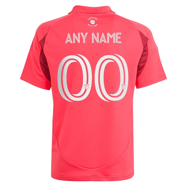 St. Louis City SC adidas Youth 2025 Forever CITY Red Replica Custom Jersey - Red