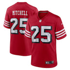 Elijah Mitchell San Francisco 49ers Nike Alternate Team Game Jersey - Scarlet