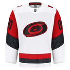 Carolina Hurricanes  Away Authentic Pro Custom Jersey - White/Black