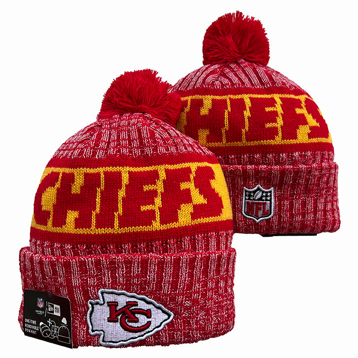 KANSAS CITY CHIEFS KNIT HAT