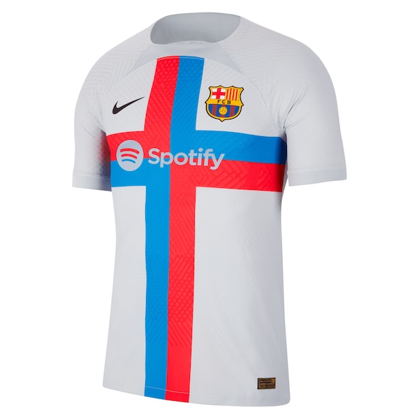 Robert Lewandowski Barcelona Nike 2022/23 Third Vapor Match Authentic Player Jersey - Gray