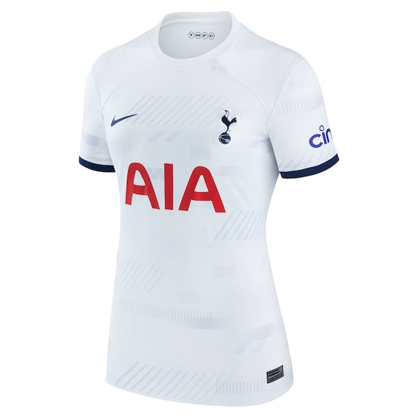 James Maddison Tottenham Hotspur Nike Women's 2023/24 Home Stadium Replica Player Jersey - White/Navy/Tan