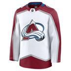 Colorado Avalanche  Away Premium Jersey - White/Navy/Burgundy