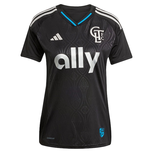 Tim Ream Charlotte FC adidas Women's 2025 Fortress Kit Replica Player Jersey - Black