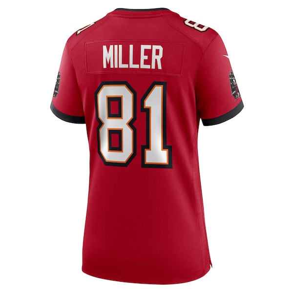 Ryan Miller Tampa Bay Buccaneers Nike Women's Team Game Jersey -  Red
