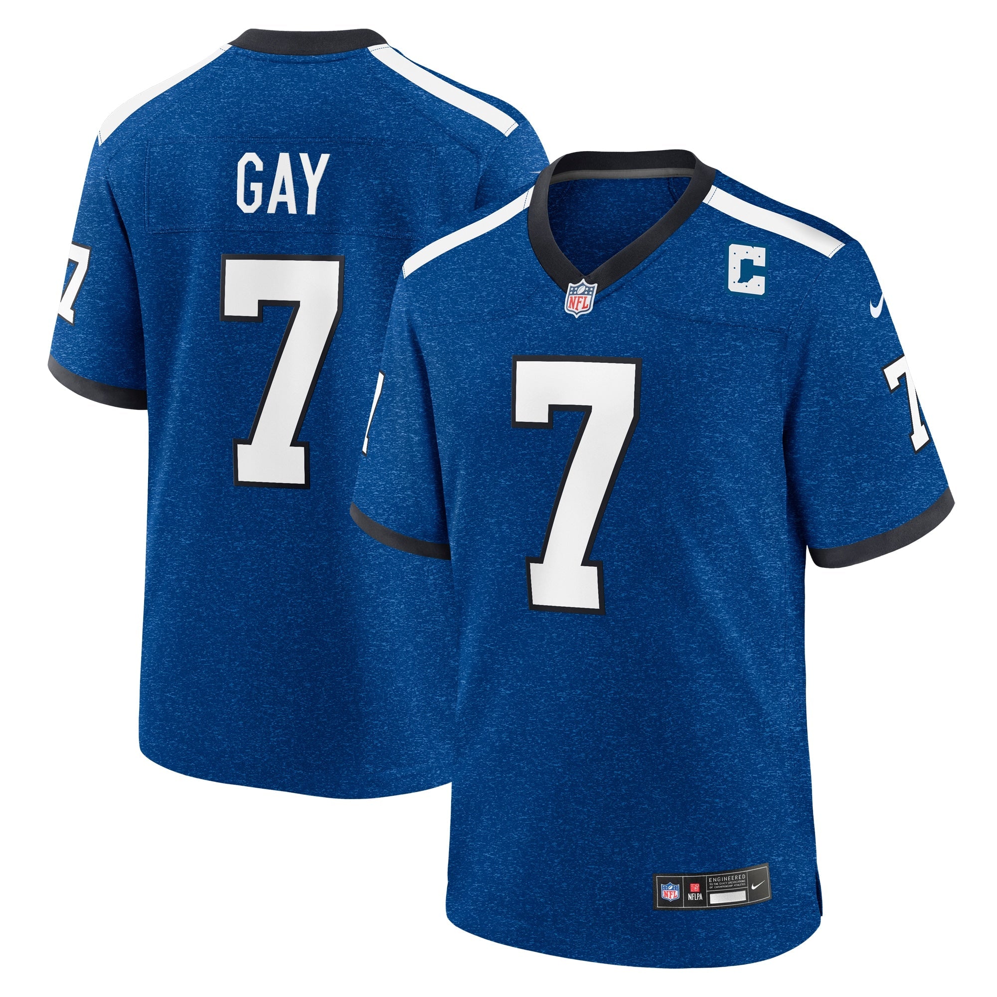 Matt Gay Indianapolis Colts Nike Team Game Jersey - Royal/Blue