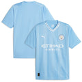 Manchester City Puma 2023/24 Home Replica Jersey - Sky Blue