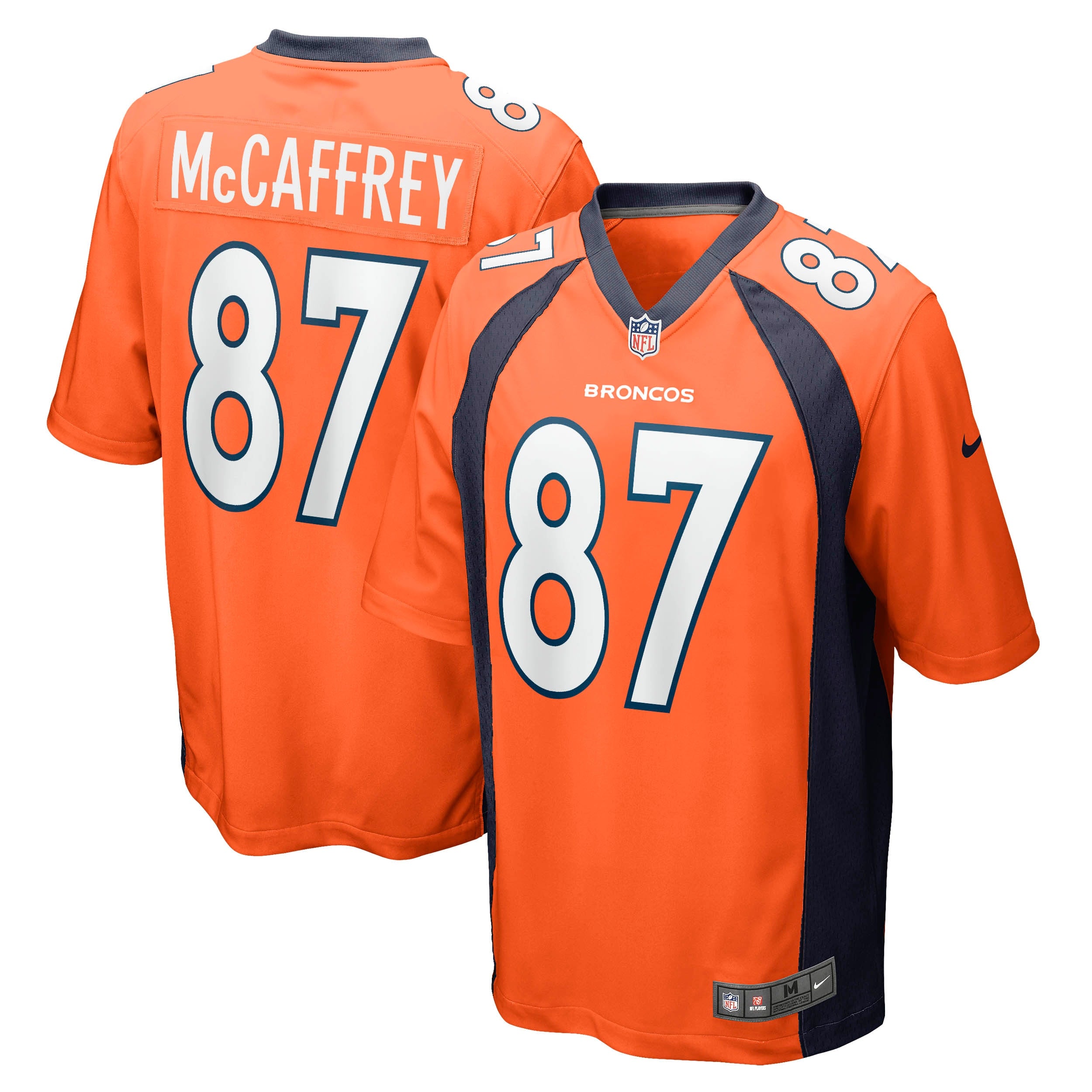 Ed McCaffrey Denver Broncos Nike Retired Player Jersey - Navy/Orange