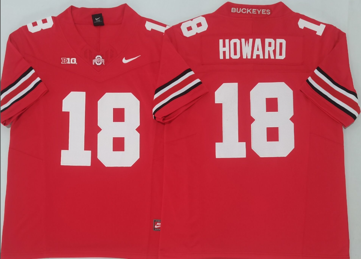 Emeka Howard NCAA Ohio State Buckeyes Nike Vapor Limited Jersey