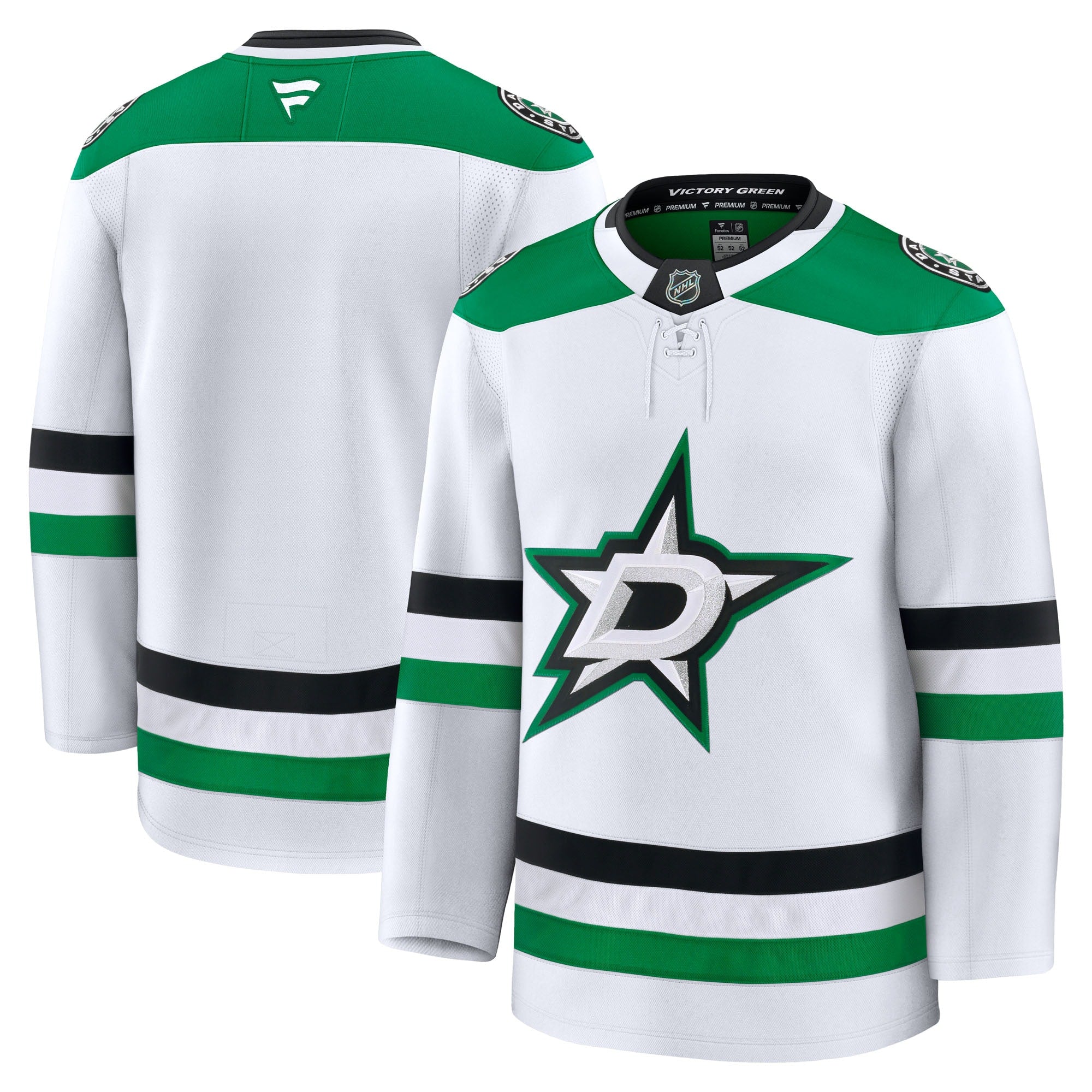 Dallas Stars  Home Premium Jersey - Kelly Green/Black/White