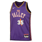 Kevin Durant Phoenix Suns Nike Youth 2024/25 Swingman Player Jersey - City Edition - Purple