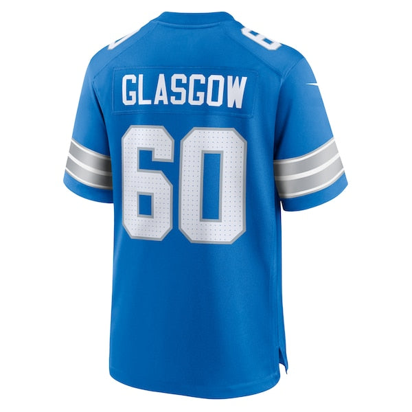 Graham Glasgow Detroit Lions Nike Team Game Jersey -  Blue