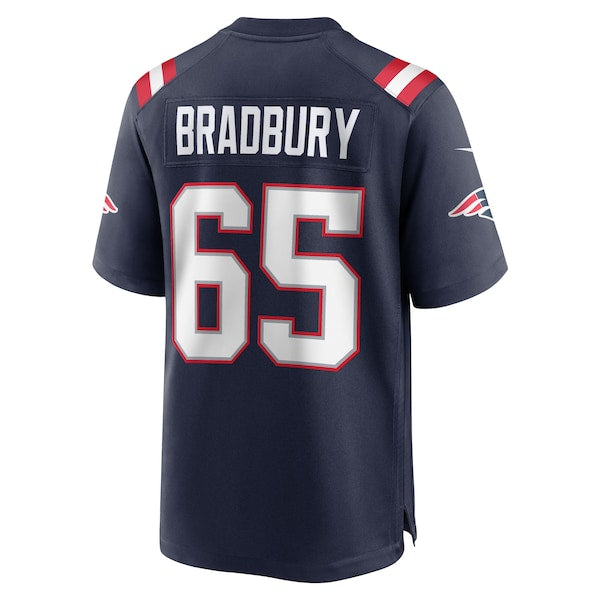 Garrett Bradbury New England Patriots Nike Team Game Jersey -  Navy