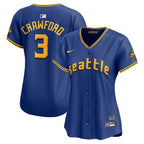 J.P. Crawford Seattle Mariners Nike Women's City Connect Limited Player Jersey - Royal