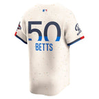 Mookie Betts Los Angeles Dodgers Nike 2024 World Series Champions City Connect Limited Player Jersey - Cream