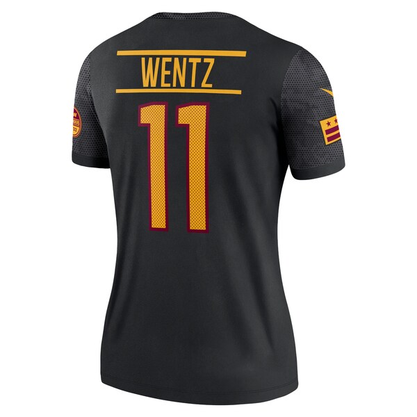 Carson Wentz Washington Commanders Nike Women's Alternate Legend Jersey - Black