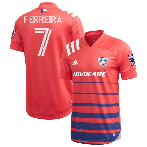 Jesus Ferreira FC Dallas adidas 2020 Legacy EQT Authentic Jersey - Red