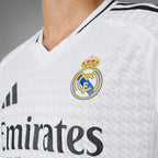 Los Merengues adidas 2024/25 Home Authentic Custom Jersey - White