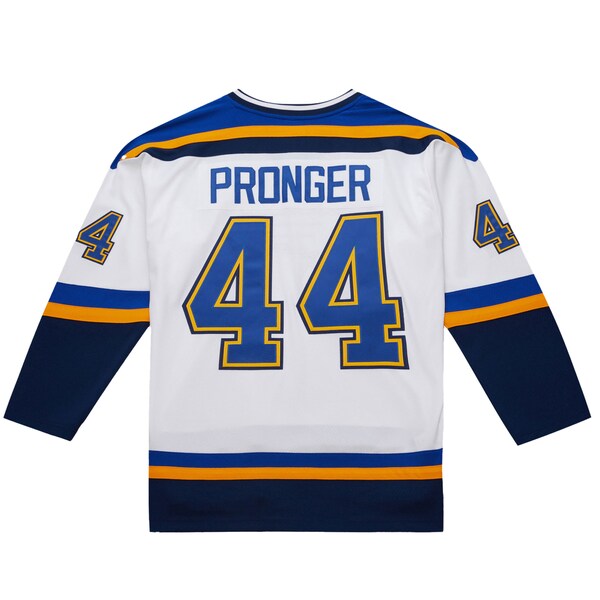 Chris Pronger St. Louis Blues 1999-00 Power Play Jersey - White
