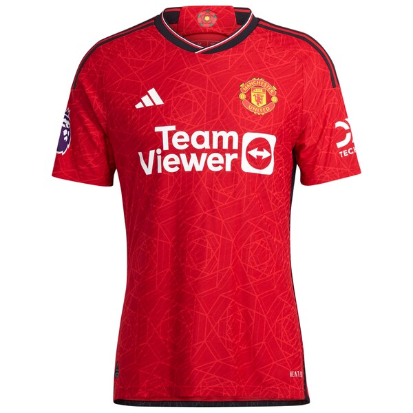 Raphael Varane Manchester United adidas 2023/24 Home Authentic Player Jersey - Red