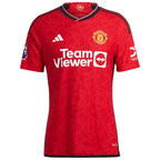Anthony Martial Manchester United adidas 2023/24 Home Authentic Player Jersey - Red/Green