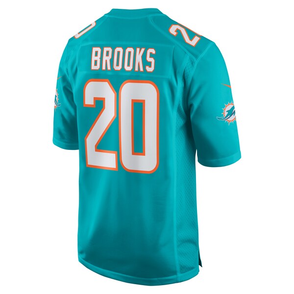 Jordyn Brooks Miami Dolphins Nike  Game Jersey -  Aqua