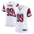 Chase Young Washington Commanders Nike Women's Player Jersey - White/Black/Burgundy
