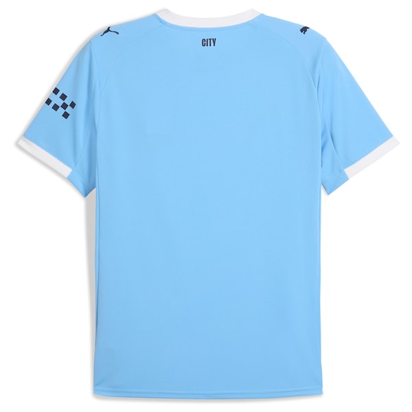Manchester City Puma 2025/26 Home Replica Jersey - Sky Blue/Black