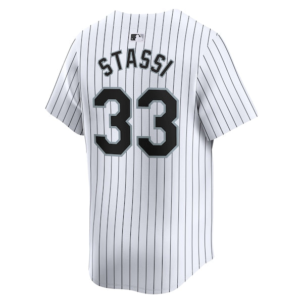 Max Stassi Chicago White Sox Nike Home Limited Player Jersey – White