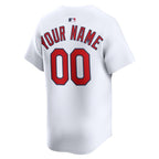 St. Louis Cardinals Nike Home Limited Custom Jersey - White/Light Blue