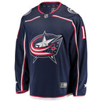 Luke Kunin Columbus Blue Jackets  Home Breakaway Jersey - Navy