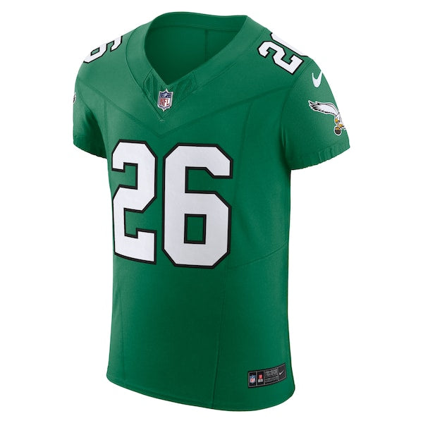 Saquon Barkley Philadelphia Eagles Nike Alternate  Vapor F.U.S.E. Elite Jersey - Kelly Green/Black