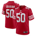 Jalen Graham San Francisco 49ers Nike Team Game Jersey - Scarlet