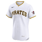 Pittsburgh Pirates Nike Home Elite Jersey - White/Black