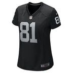 Austin Hooper Las Vegas Raiders Nike Women's Team Game Jersey -  Black