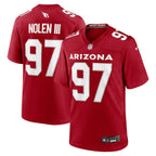 Walter Nolen Arizona Cardinals Nike 2025 NFL Draft First Round Pick Game Jersey - Cardinal