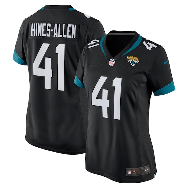 Josh Hines-Allen Jacksonville Jaguars Nike Women's Alternate Player Game Jersey - Black