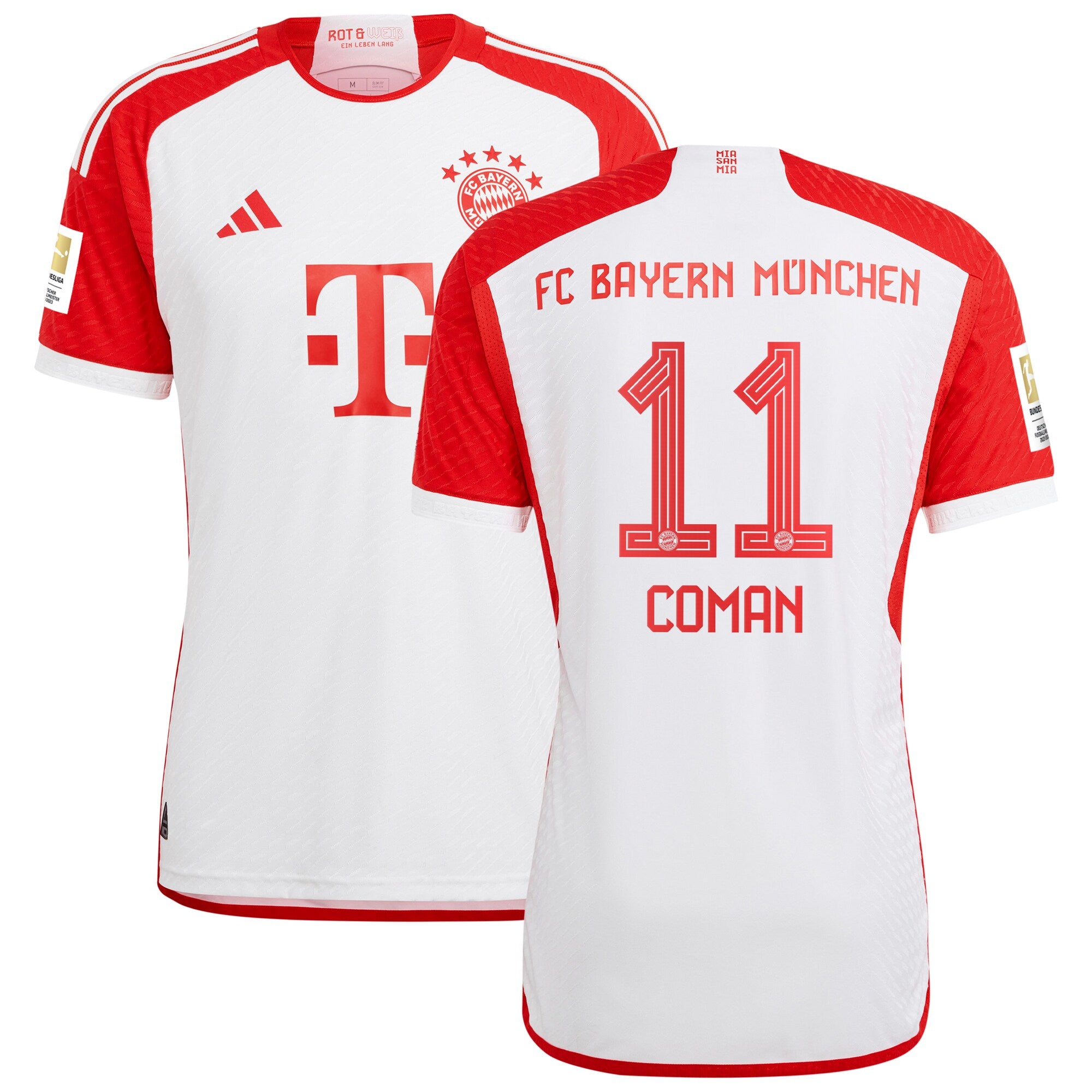 Kingsley Coman Bayern Munich adidas 2023/24 Away Authentic Player Jersey - Black/White