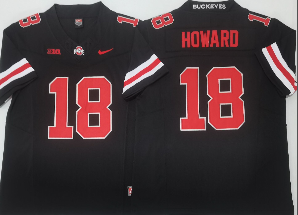 Emeka Howard NCAA Ohio State Buckeyes Nike Vapor Limited Jersey