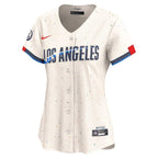 Los Angeles Dodgers Nike Women's 2024 City Connect Limited Jersey - Cream