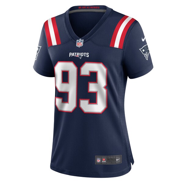 Oshane Ximines New England Patriots Nike Women's  Game Jersey -  Navy