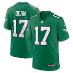 Nakobe Dean Philadelphia Eagles Nike Alternate Game Jersey - Kelly Green