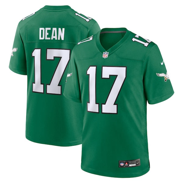 Nakobe Dean Philadelphia Eagles Nike Alternate Game Jersey - Kelly Green