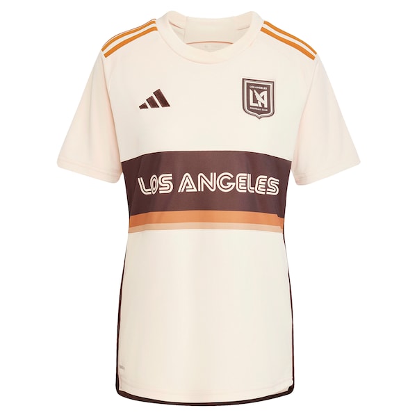 LAFC adidas Women's 2024 Archive Replica Jersey - Tan