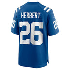 Khalil Herbert Indianapolis Colts Nike Team Game Jersey -  Royal